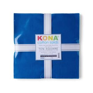 Shallow Waters Colorstory Layer Cake by Kona Cotton Solids for Robert Kaufman
